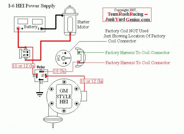 Another HEI Wiring Thread, yes I searched... - JeepForum.com stock car racing wiring diagrams 