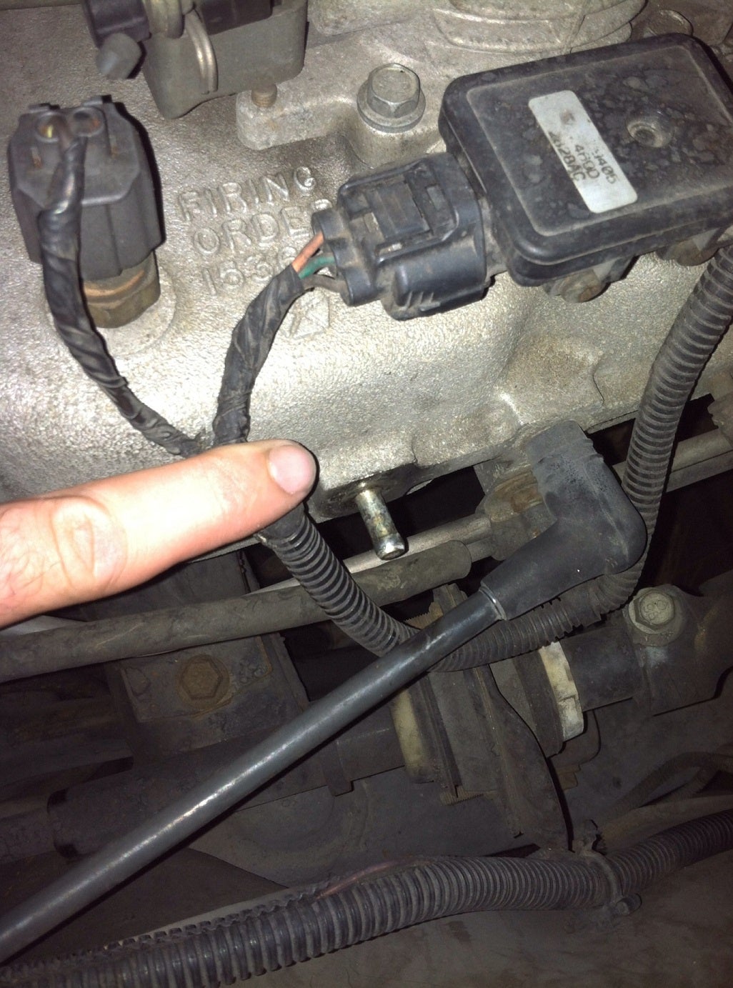 Intake Manifold Vacuum line missing? Also No Am/Fm radio. | Jeep Enthusiast  Forums