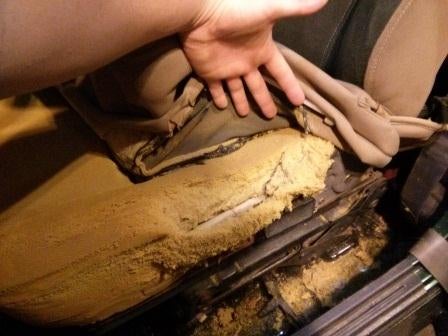 Jeep TJ Driver's Seat Foam Repair | Jeep Enthusiast Forums
