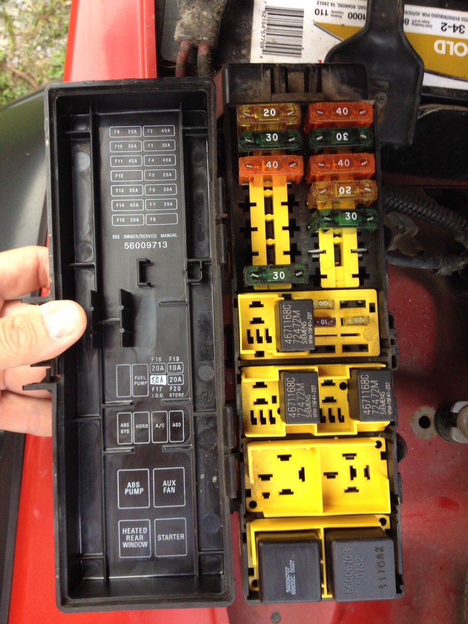 97 TJ fuse box questions. | Jeep Enthusiast Forums
