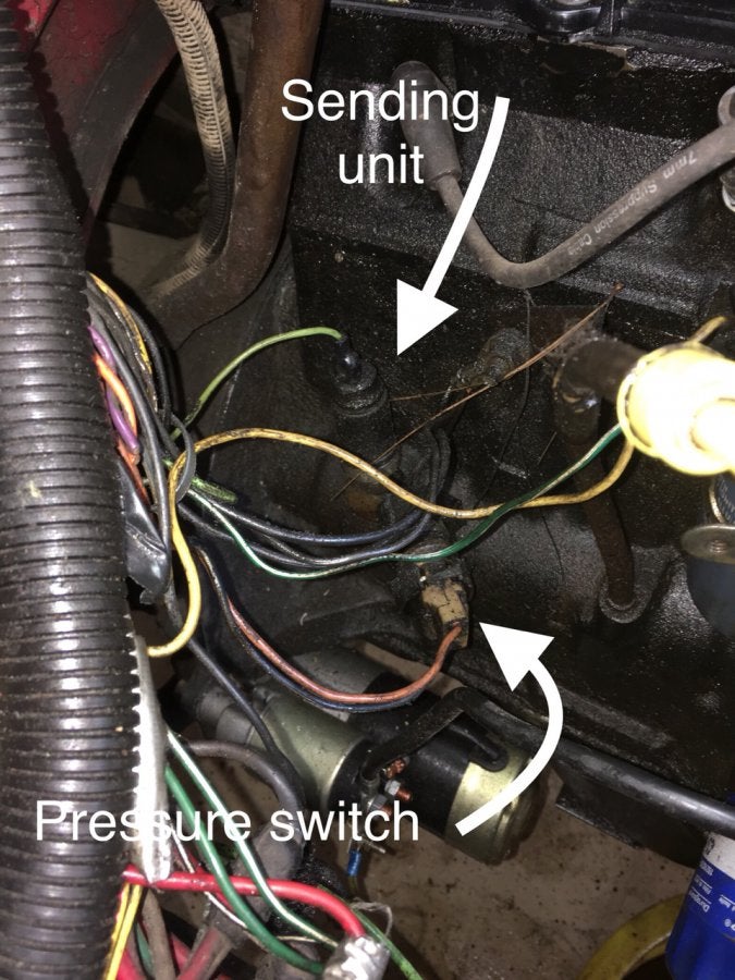  oil pressure SWITCH | Jeep Enthusiast Forums