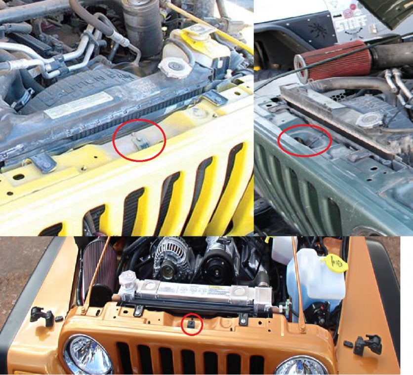 Looking for Hood Safety Latch (?)Striker(?) | Jeep Enthusiast Forums