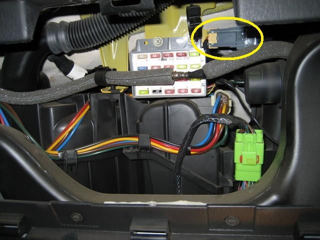 Remove/Install Blower Motor Resistor? | Jeep Enthusiast Forums