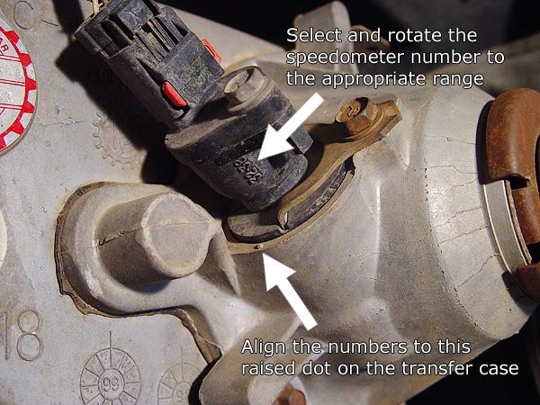 Speed sensor location for 2004 TJ | Jeep Enthusiast Forums